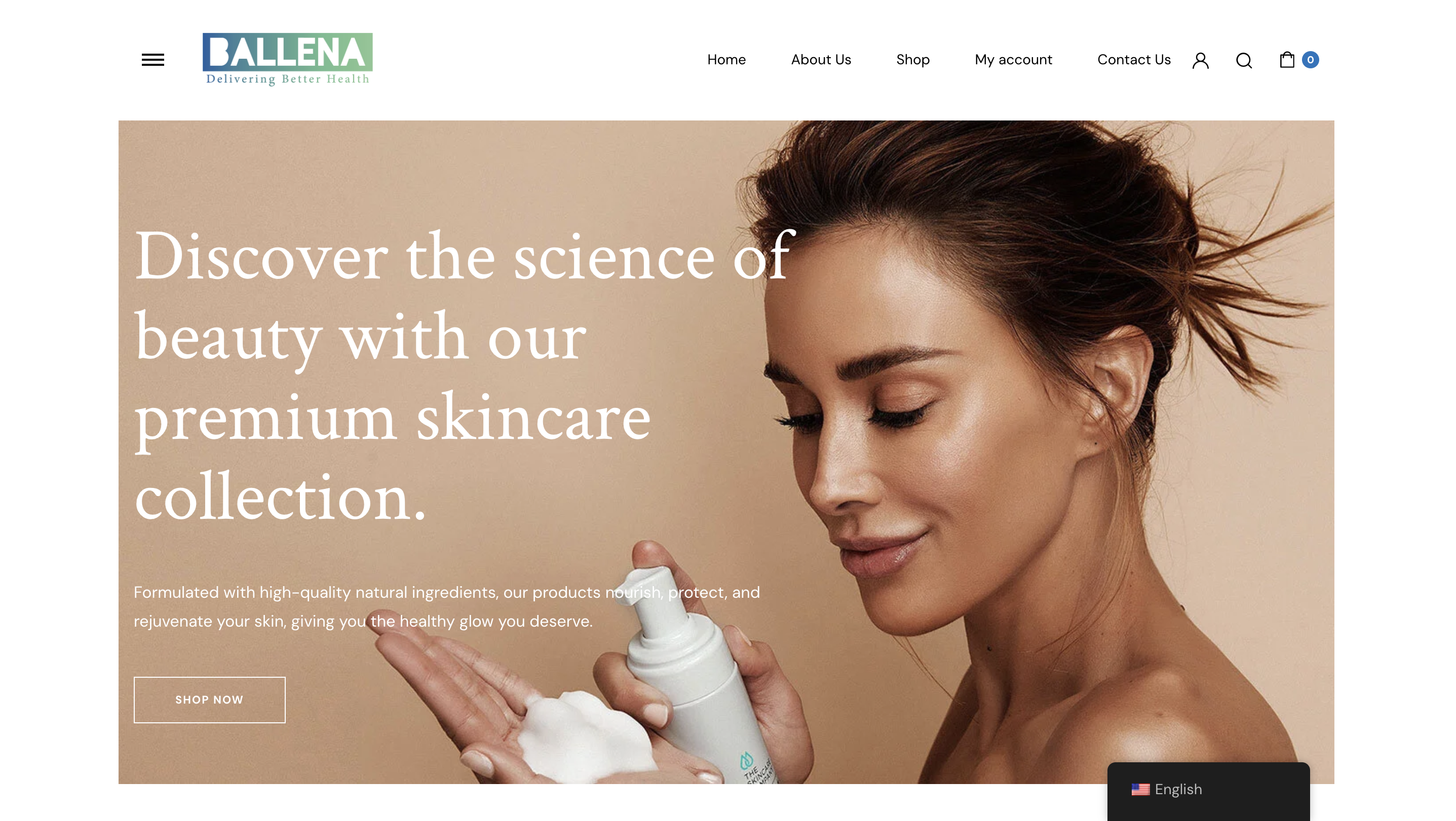 Bellna Shop website preview